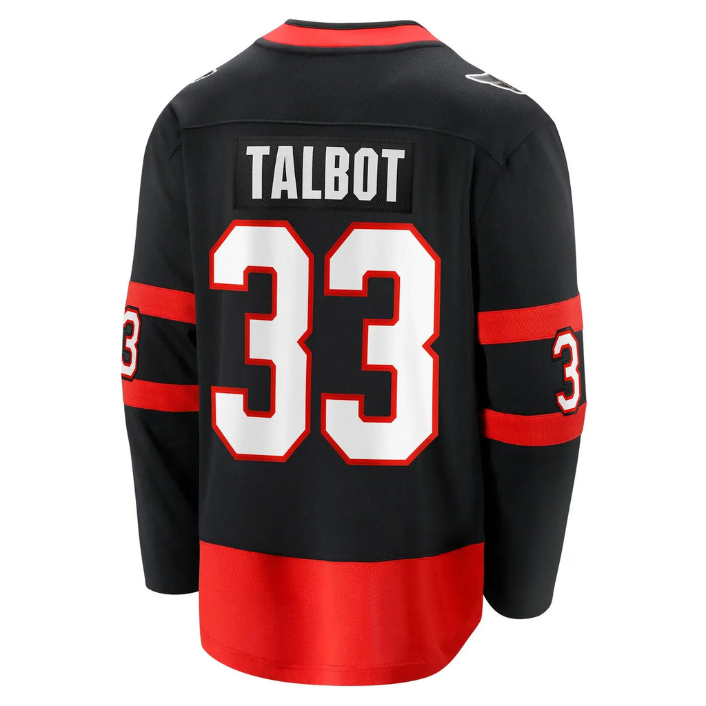 Talbot Senators Black Jersey - Hình 4