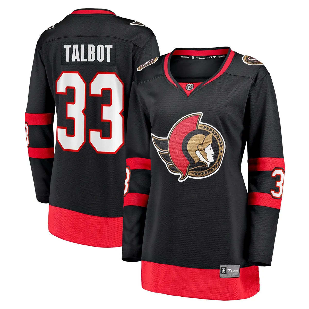 Talbot Senators Black Jersey - Hình 2