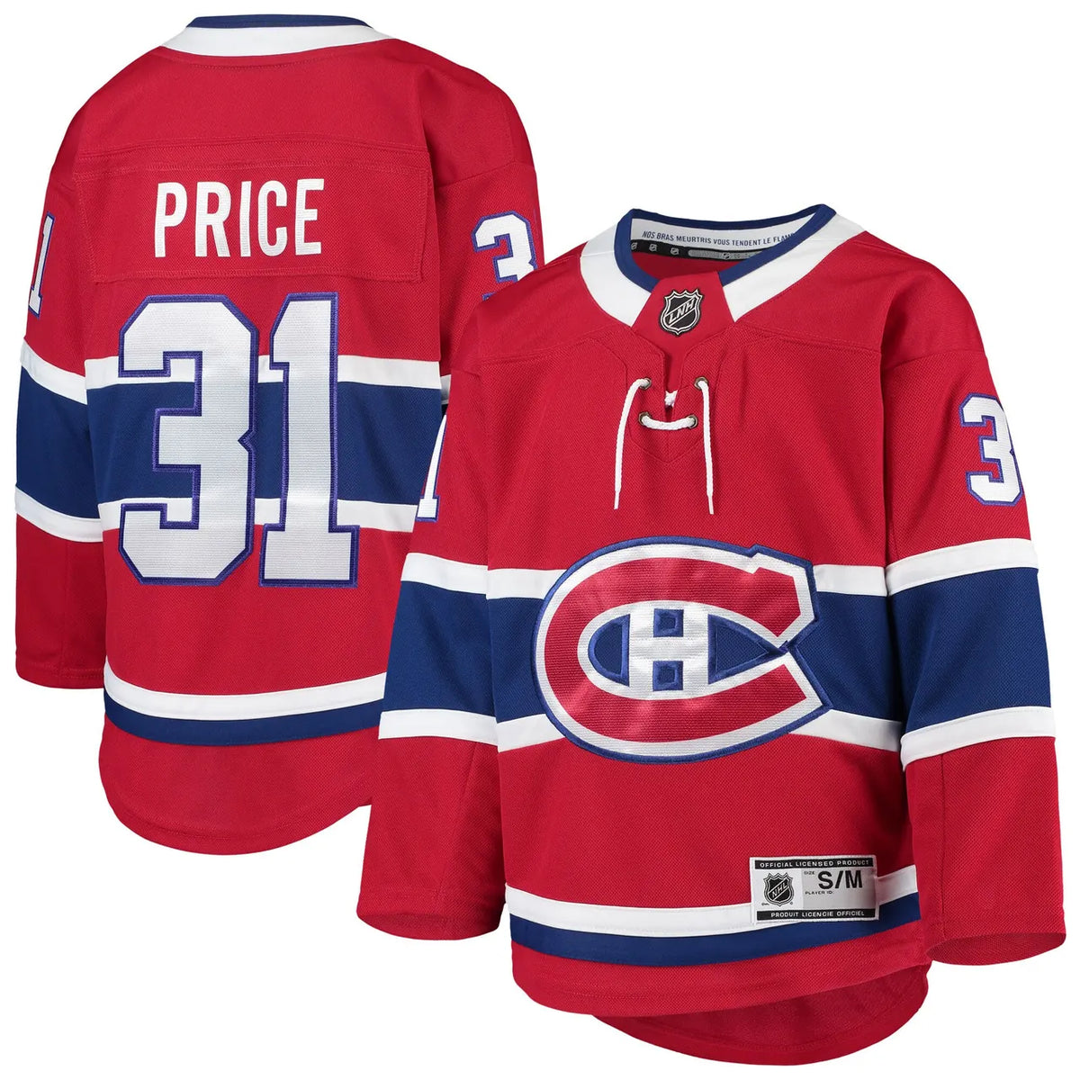 Price #31 Canadiens Red Jersey