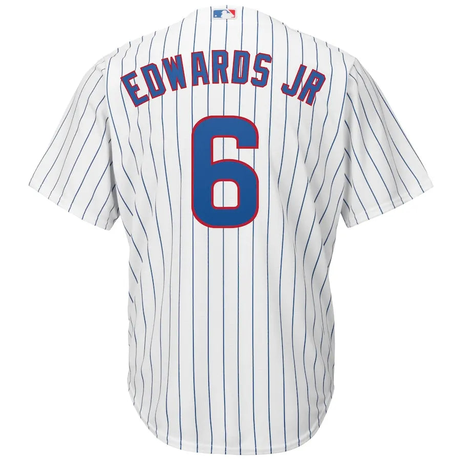 Cubs Edwards Jr Pinstripe Jersey - Hình 3