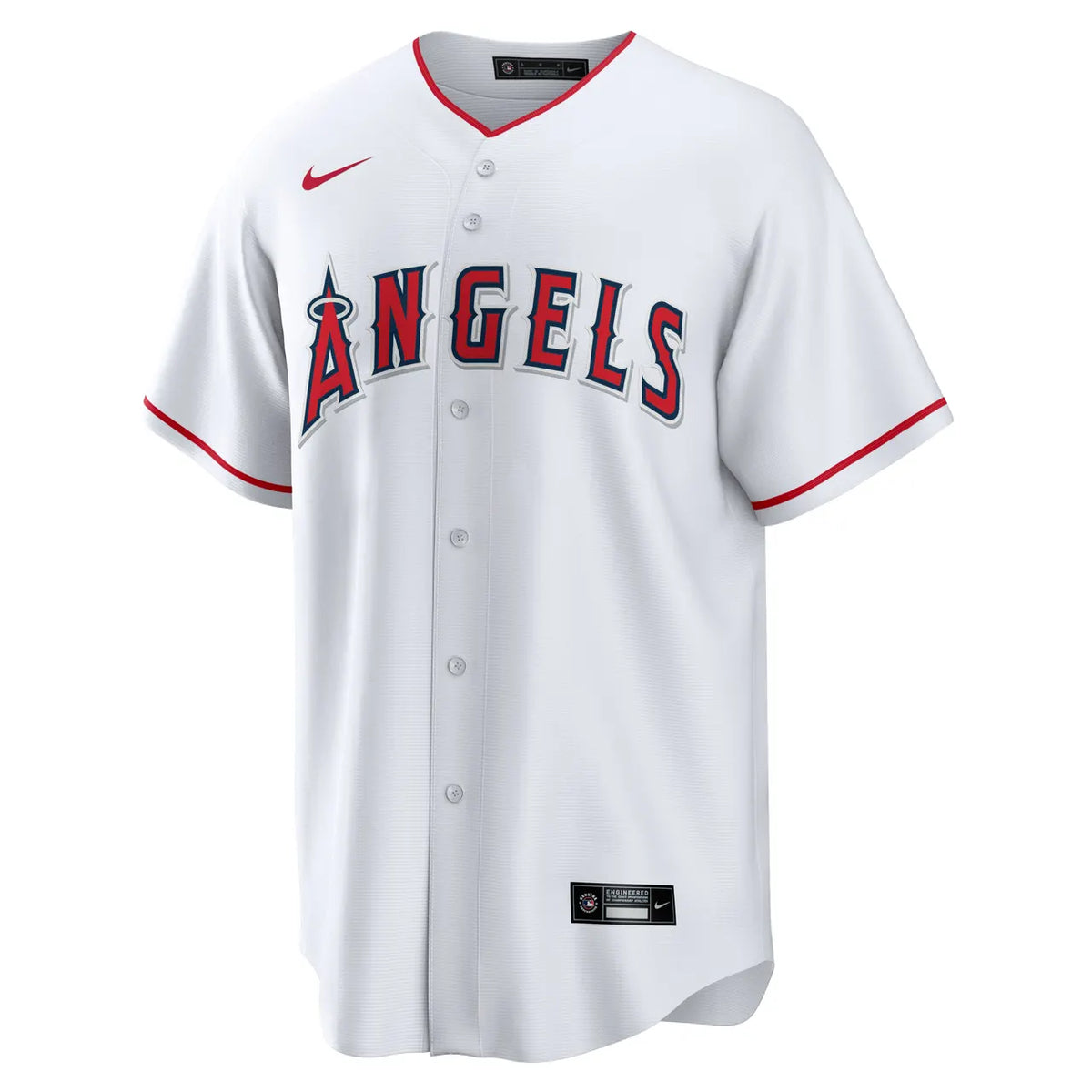 Angels Estevez #53 White Jersey
