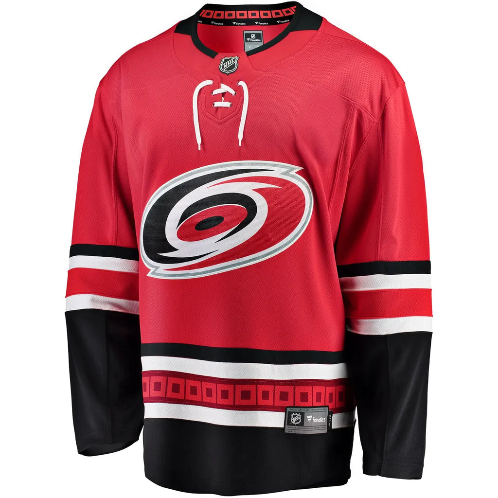 Fanatics Hurricanes Red Home Jersey - Hình 3