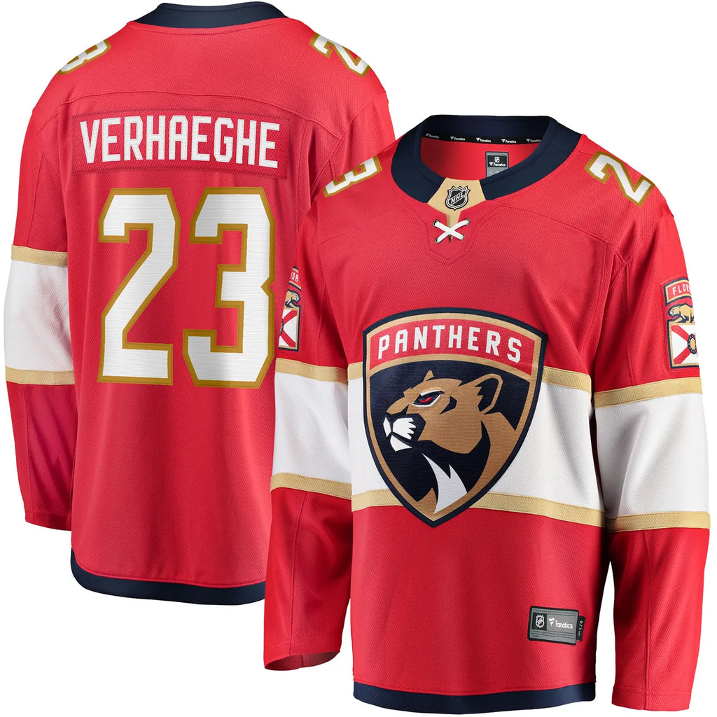 fanatics Verhaeghe Panthers Red Jersey - Hình 2