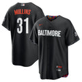 nike Orioles Mullins Black Jersey