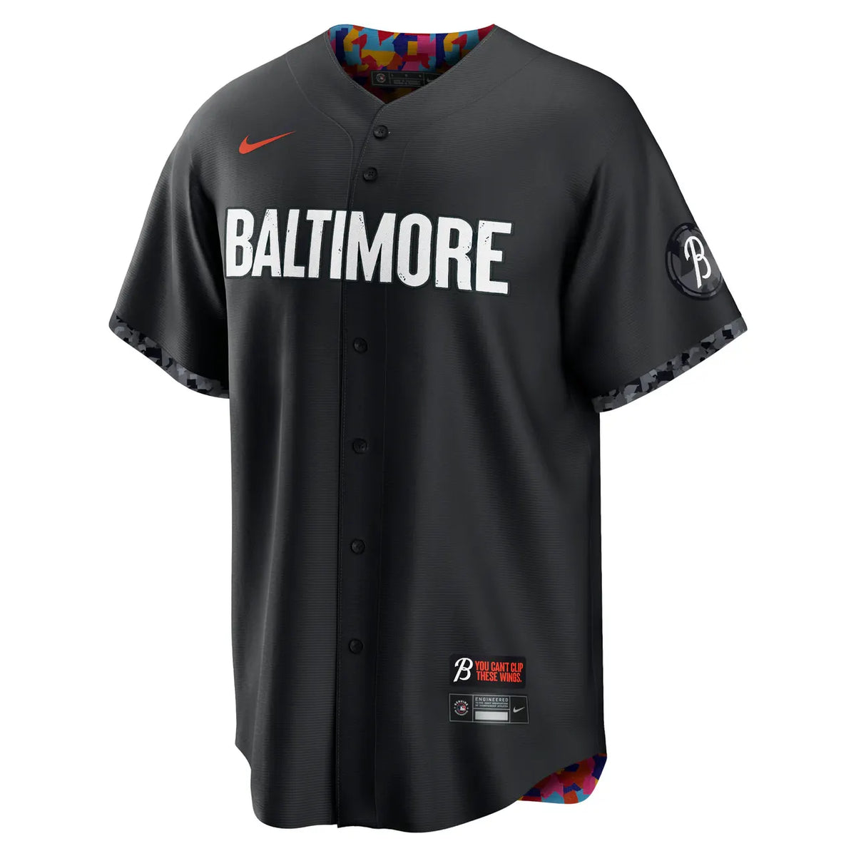 nike Orioles Mullins Black Jersey - Hình 3