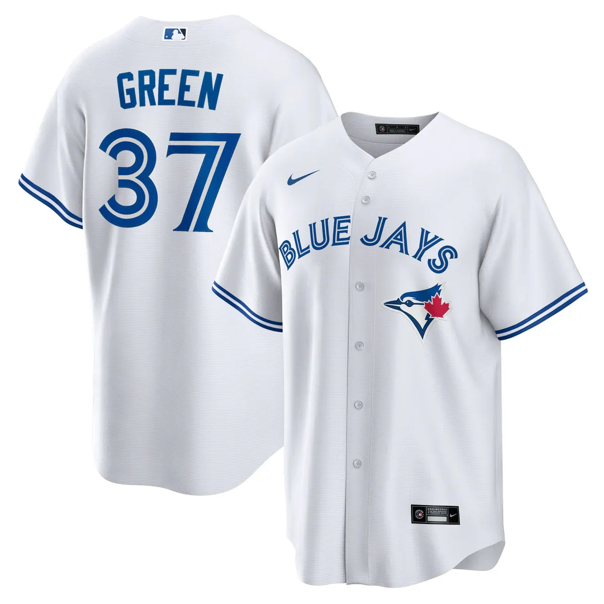 Blue Jays Green #37 Jersey nike
