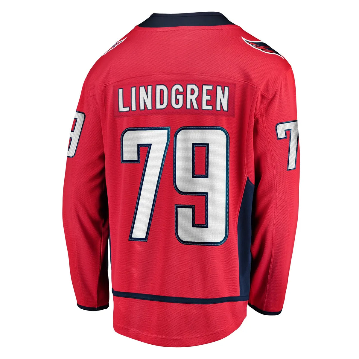 Lindgren Capitals Red Jersey fanatics - Hình 4