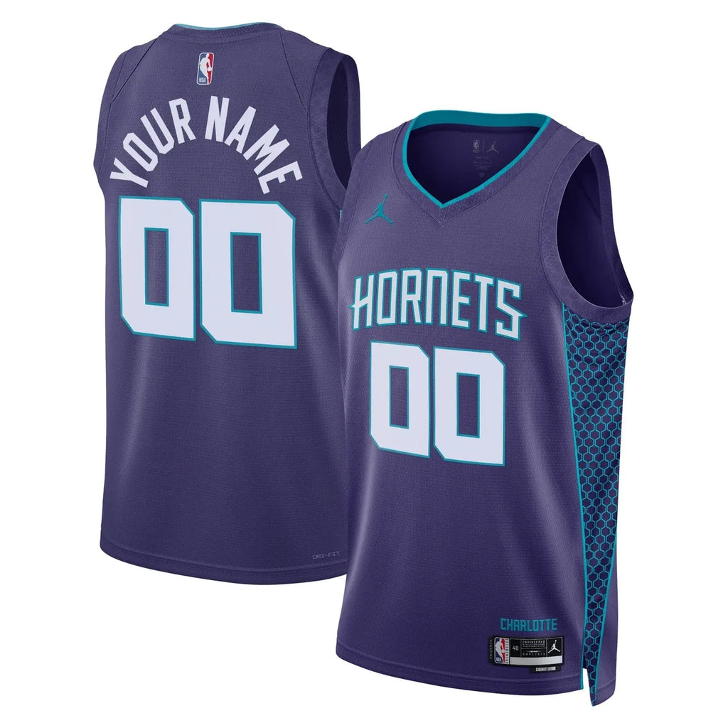 statement Jordan Hornets Purple Jersey