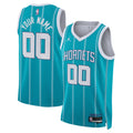 Jordan Hornets Teal Custom Jersey personalized
