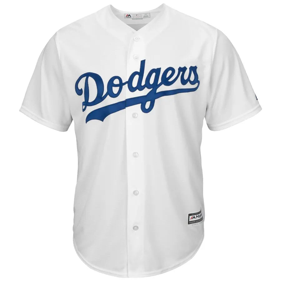 Utley Dodgers White Jersey - Hình 2