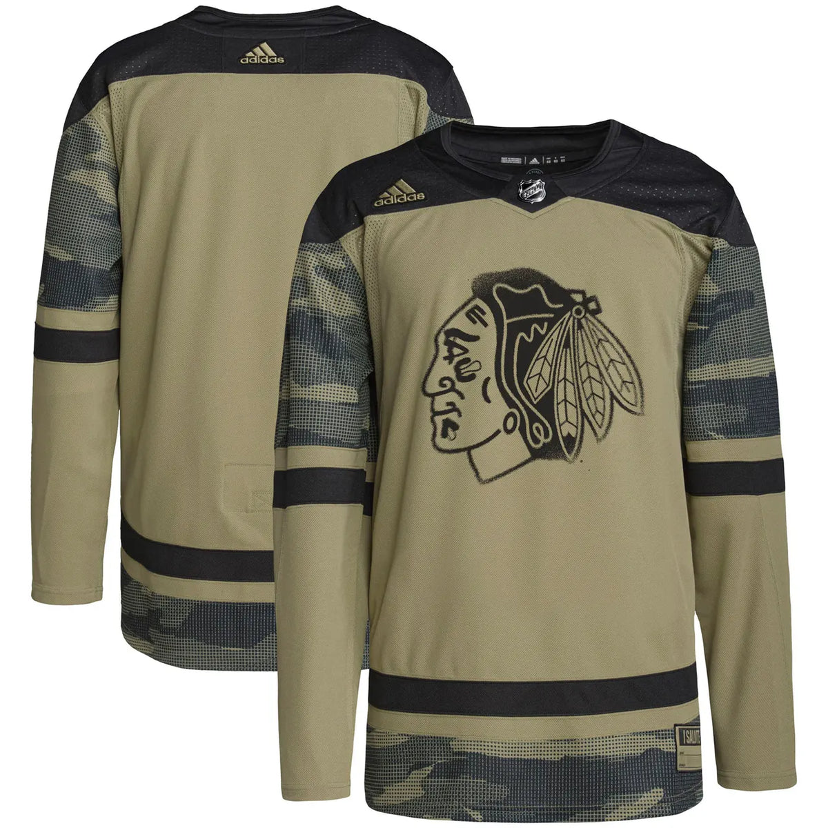 Blackhawks Salute to Service Jersey - Hình 2