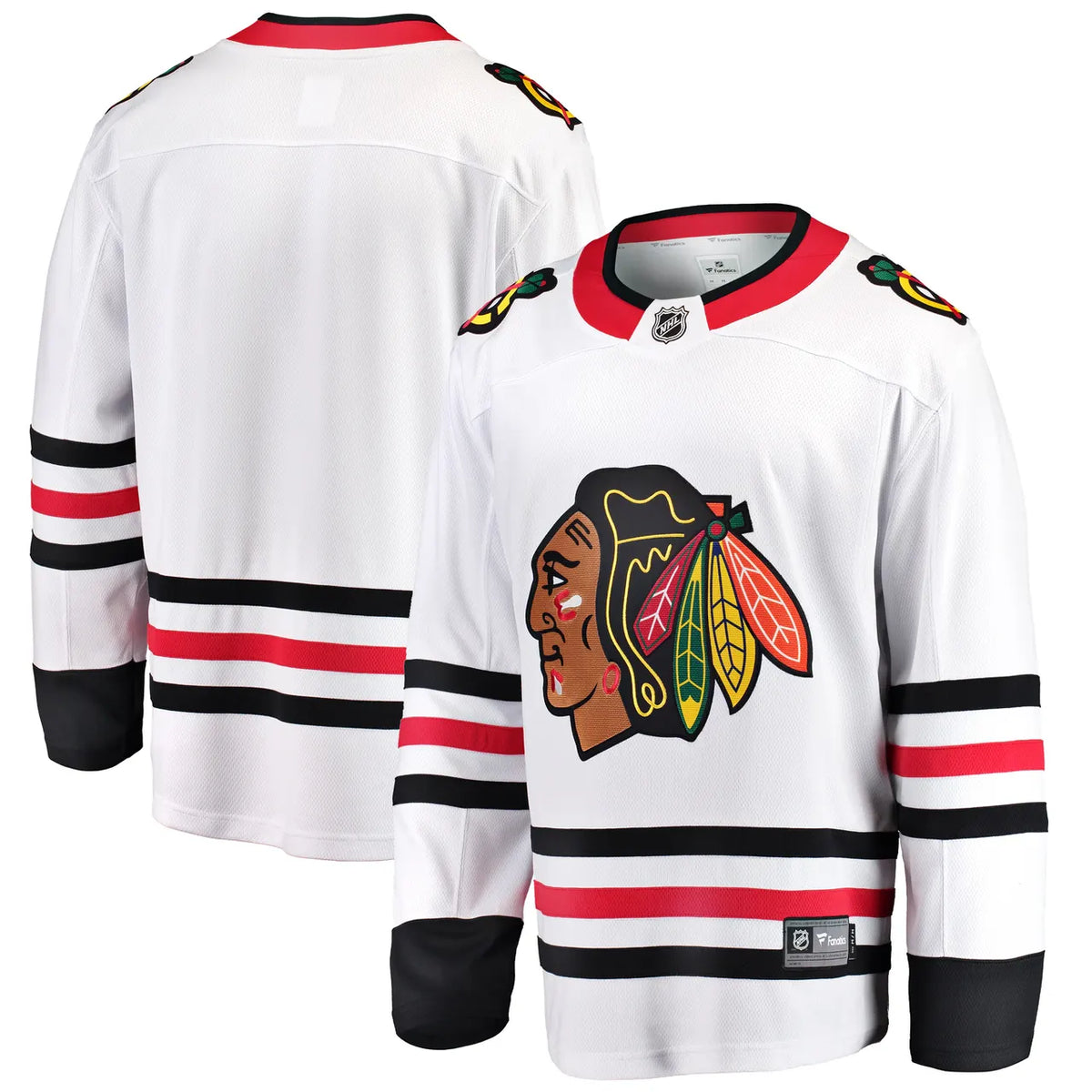 Fanatics Blackhawks White Jersey authentic - Hình 2