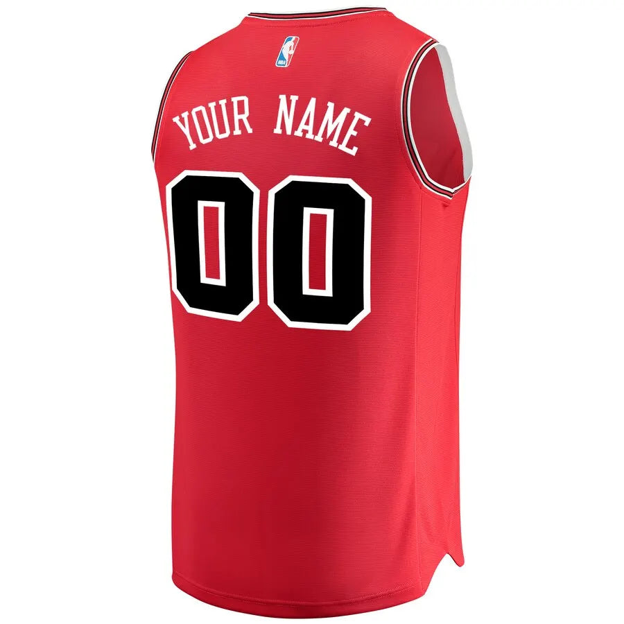 Fanatics Bulls Red Jersey - Hình 2