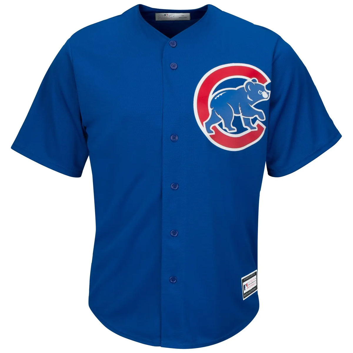 Cubs Royal Blue Jersey Majestic - Hình 3