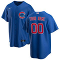 Cubs Royal Blue Custom Jersey nike