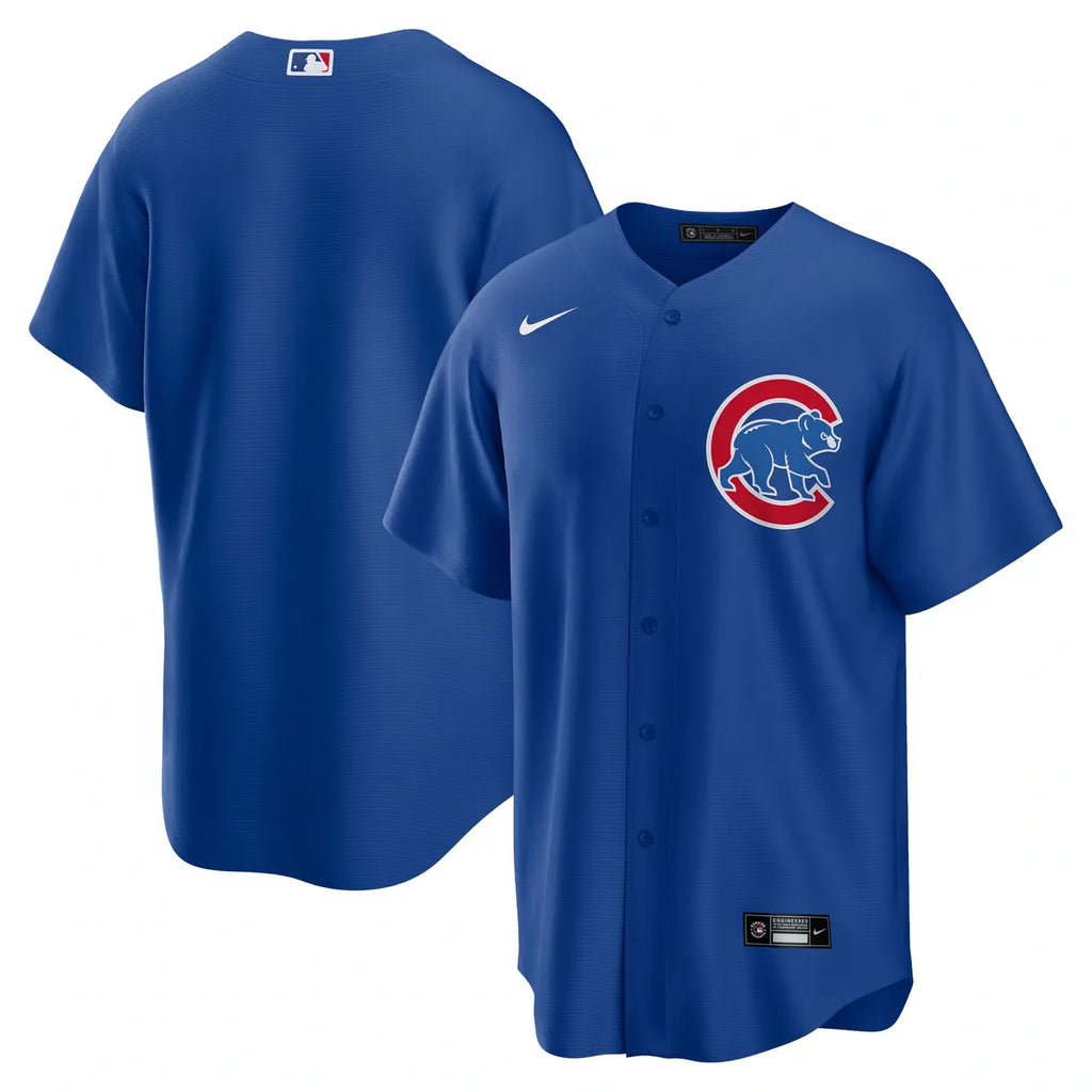 mlb Nike Cubs Royal Blue Jersey - Hình 2