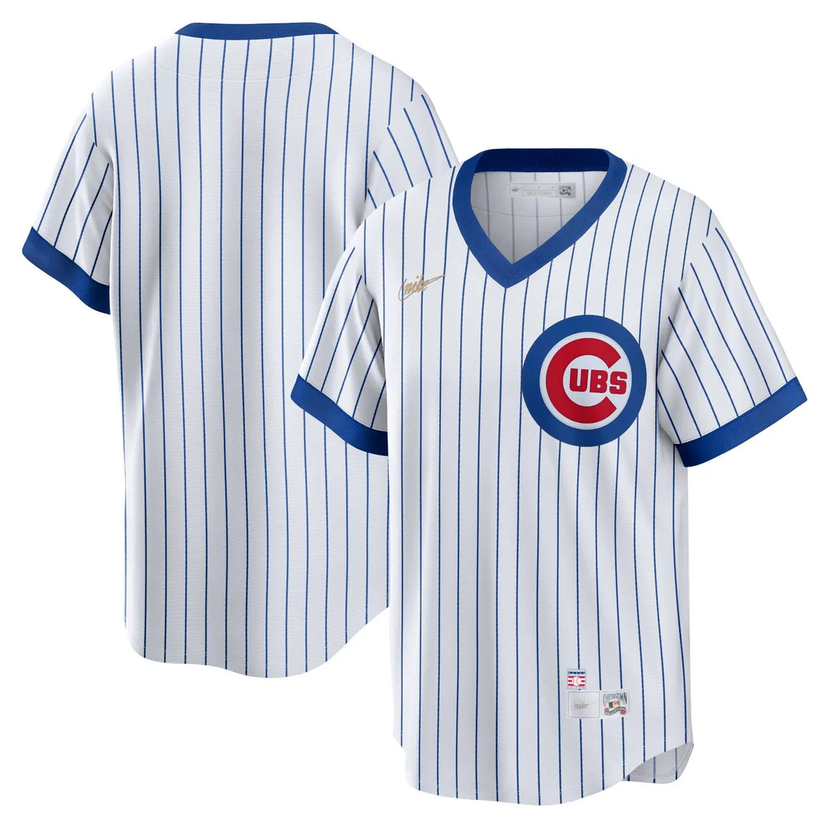 nike Cubs Cooperstown Pinstripe Jersey