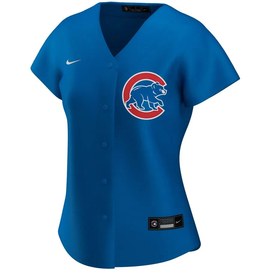 Cubs Blue Women's Jersey - Hình 2