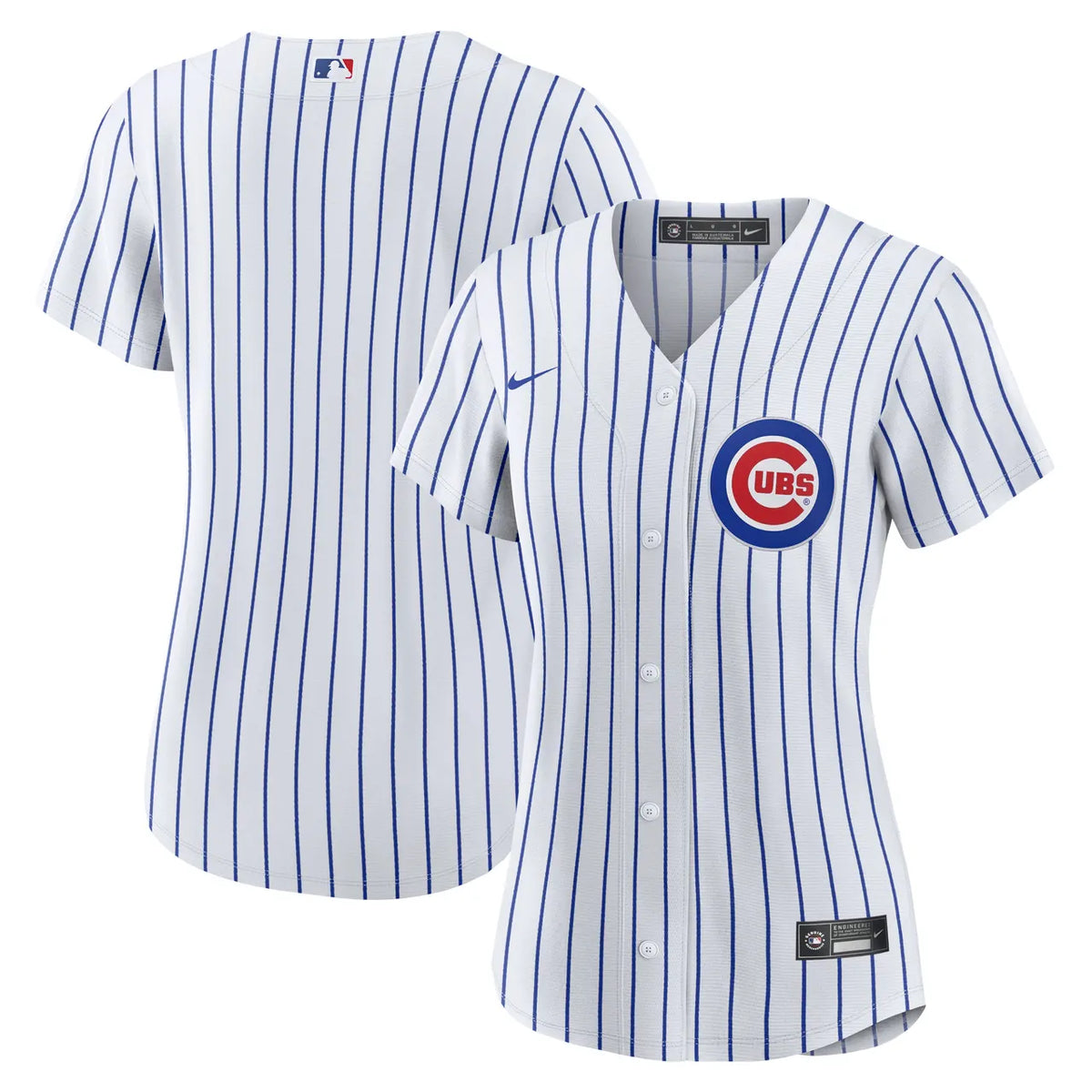 Cubs Women's Pinstripe Jersey nike