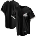 Nike White Sox Black Replica Jersey
