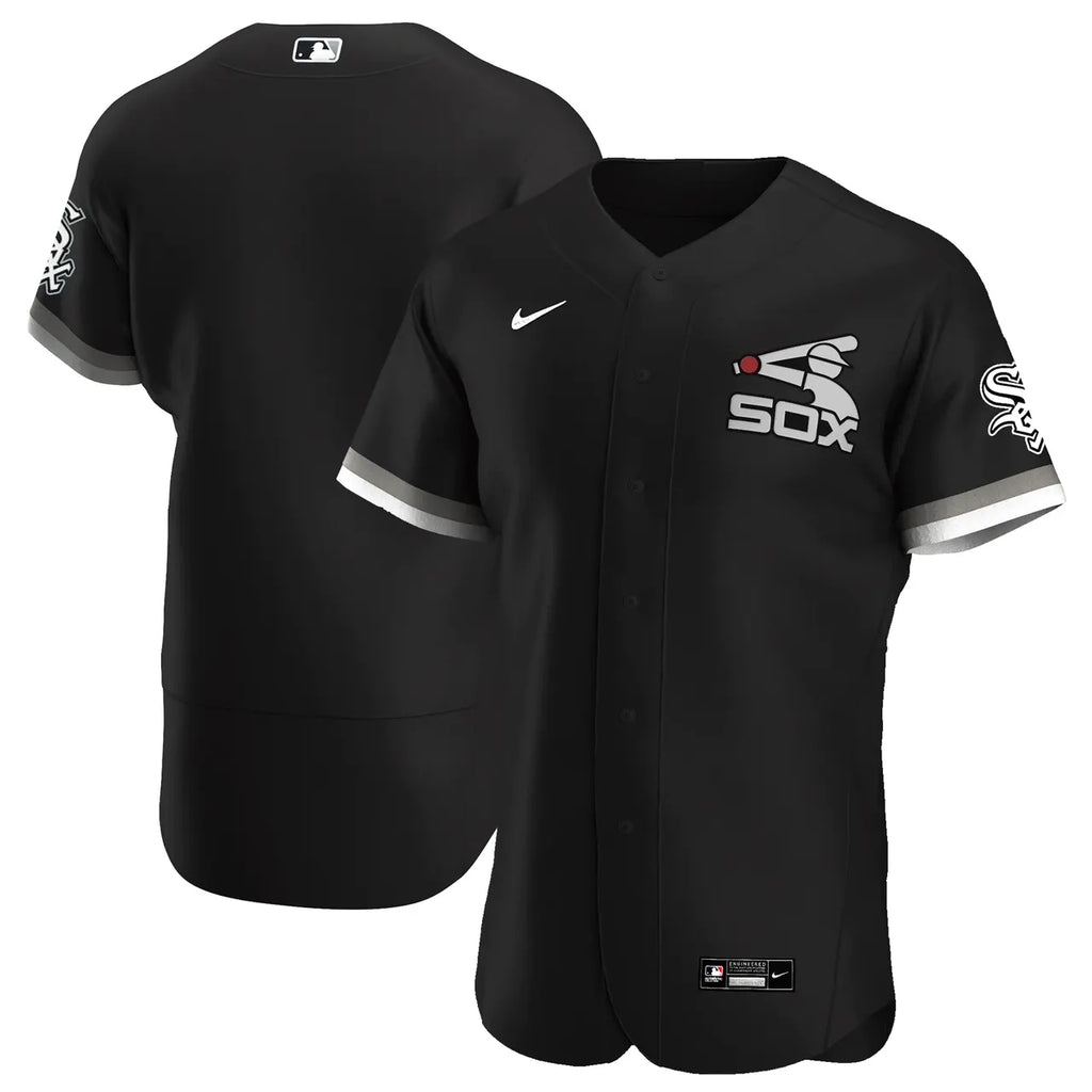 replica Nike Black White Sox Jersey