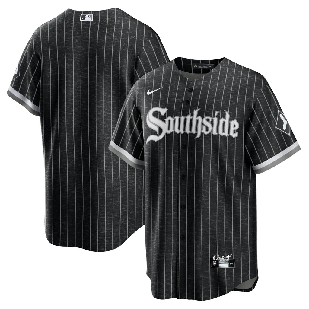 Nike Southside Black Pinstripe Jersey