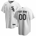 nike White Sox Pinstripe Custom Jersey