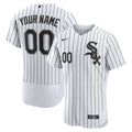nike White Sox Pinstripe Custom Jersey