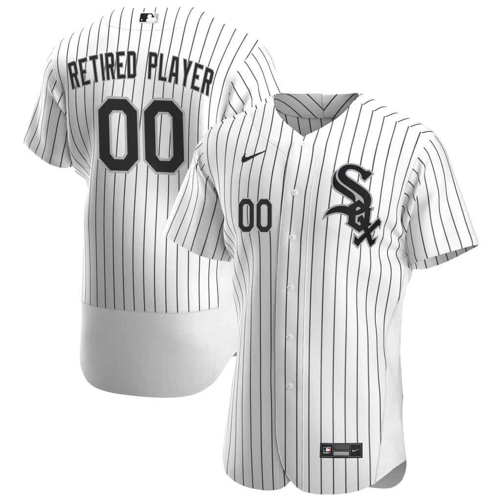 nike retired White Sox Pinstripe Jersey