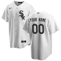 nike White Sox Pinstripe Custom Jersey