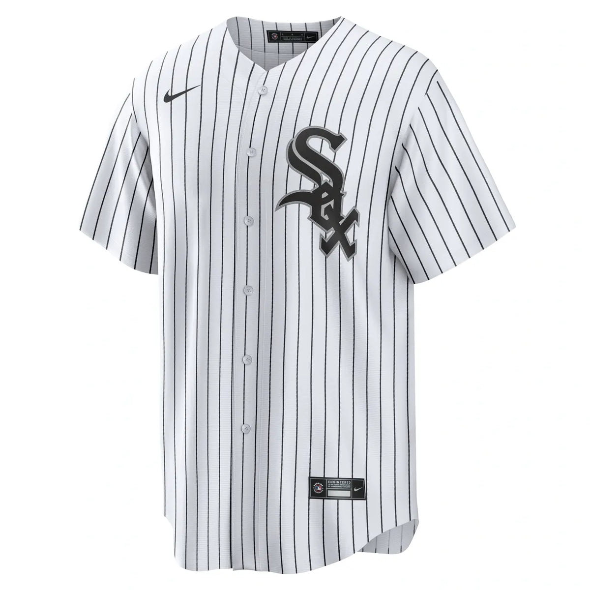 mlb Nike White Sox Pinstripe Jersey - Hình 3