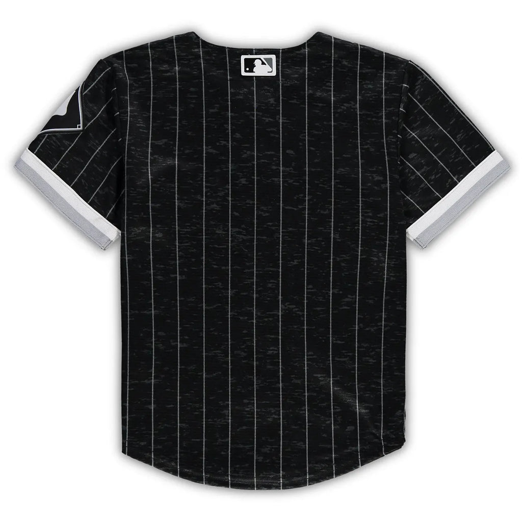 nike chicago White Sox Pinstripe Jersey - Hình 4