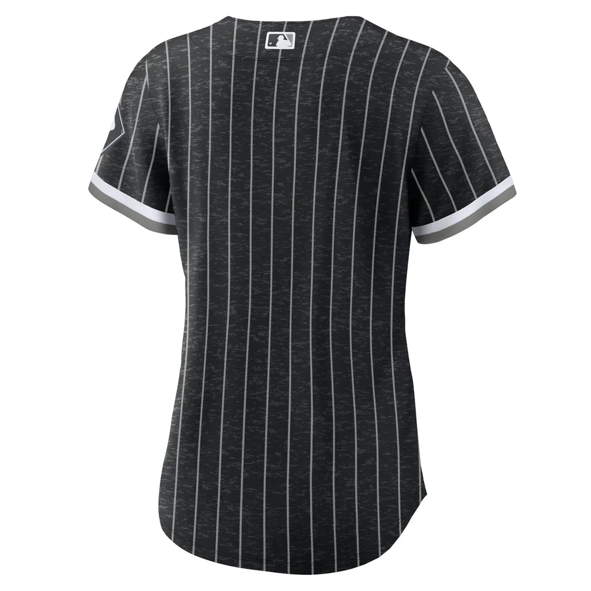 White Sox Black Pinstripe Jersey - Hình 4