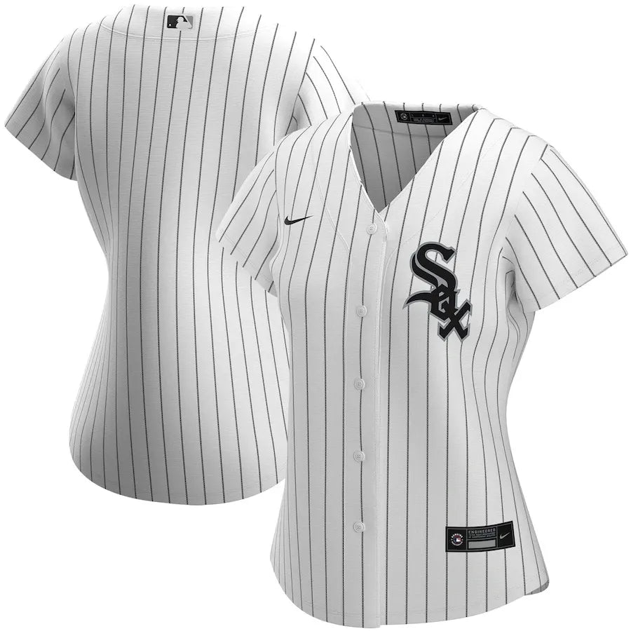 Nike White Sox Pinstripe Jersey