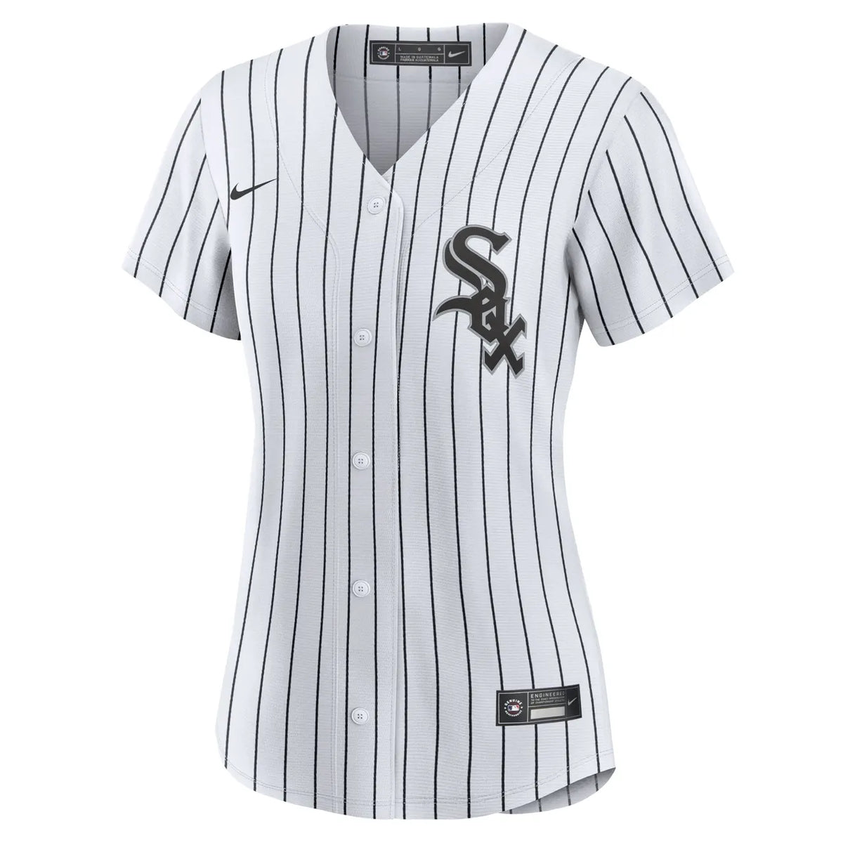 Nike White Sox Pinstripe Jersey - Hình 3