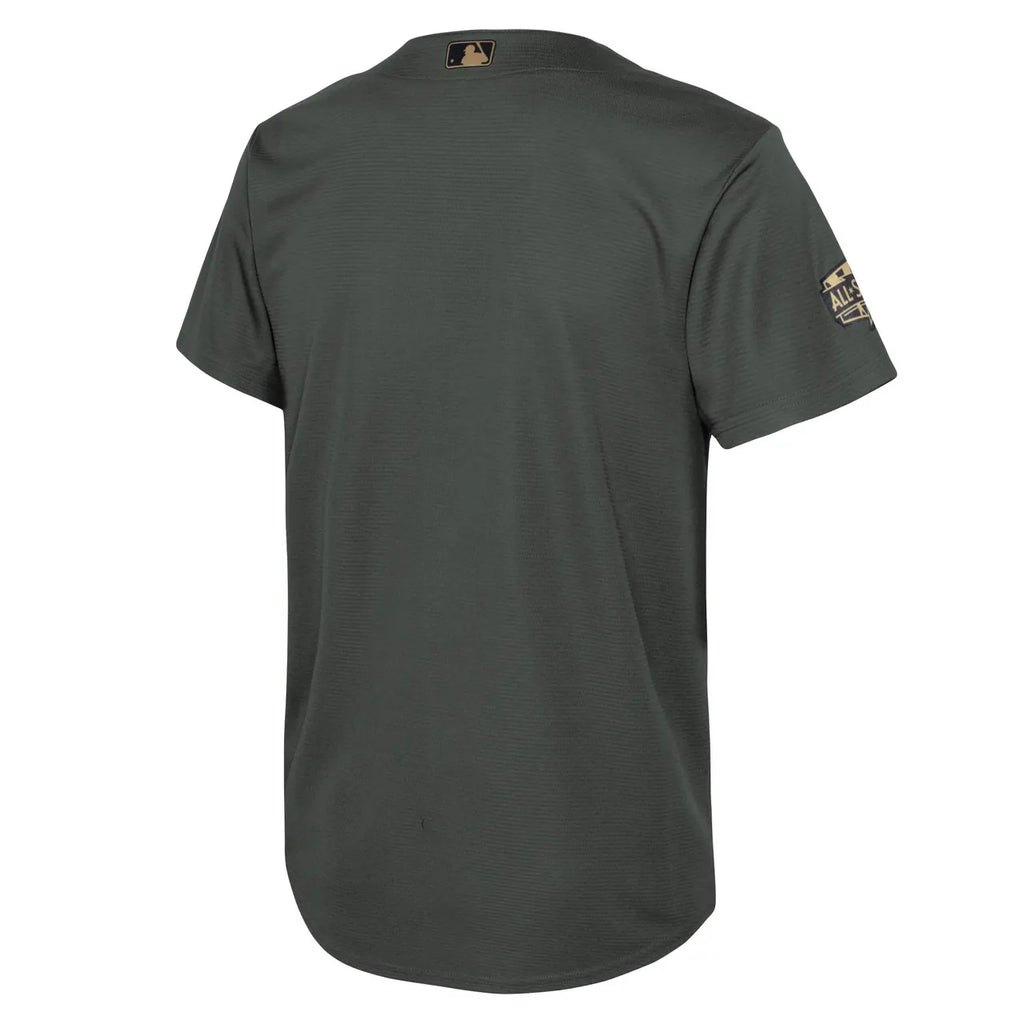 Nike Chicago Olive Green Jersey - Hình 4