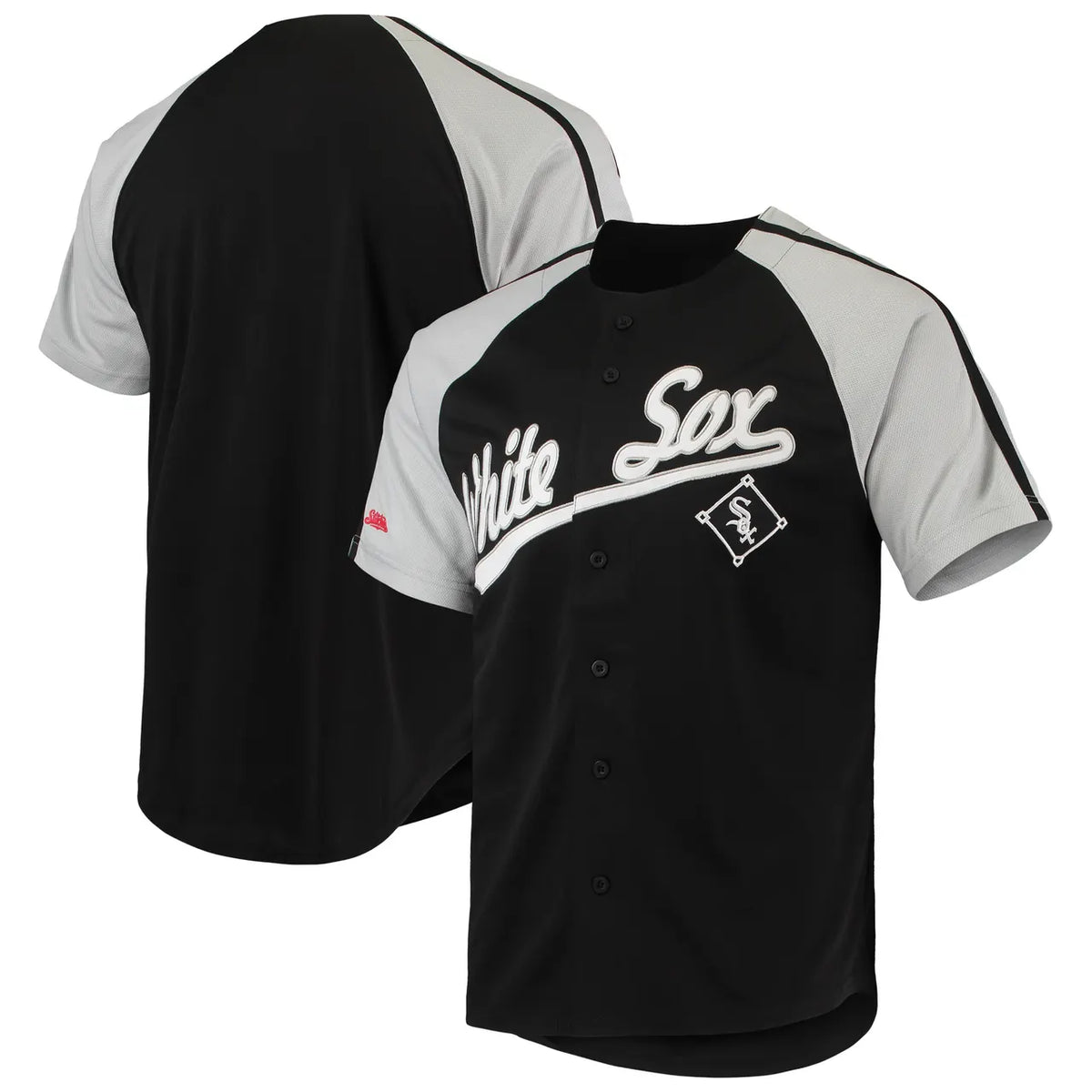 black Chicago White Sox Gray Jersey - Hình 2