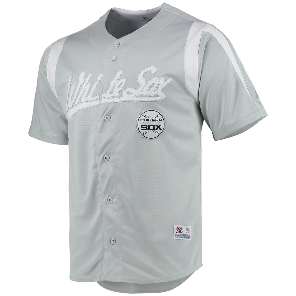 Chicago White Sox Gray Jersey true - Hình 3
