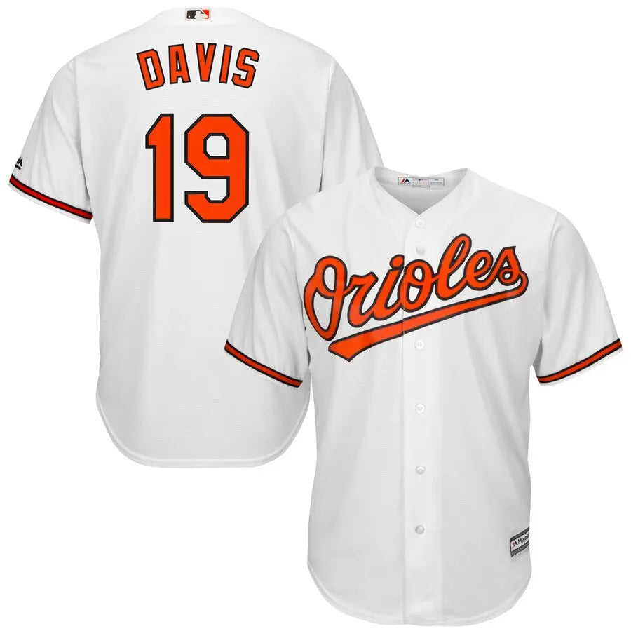 Davis Orioles White Jersey