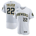 Nike Yelich Brewers White