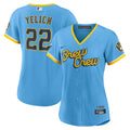 Brewers Yelich Powder Blue Jersey