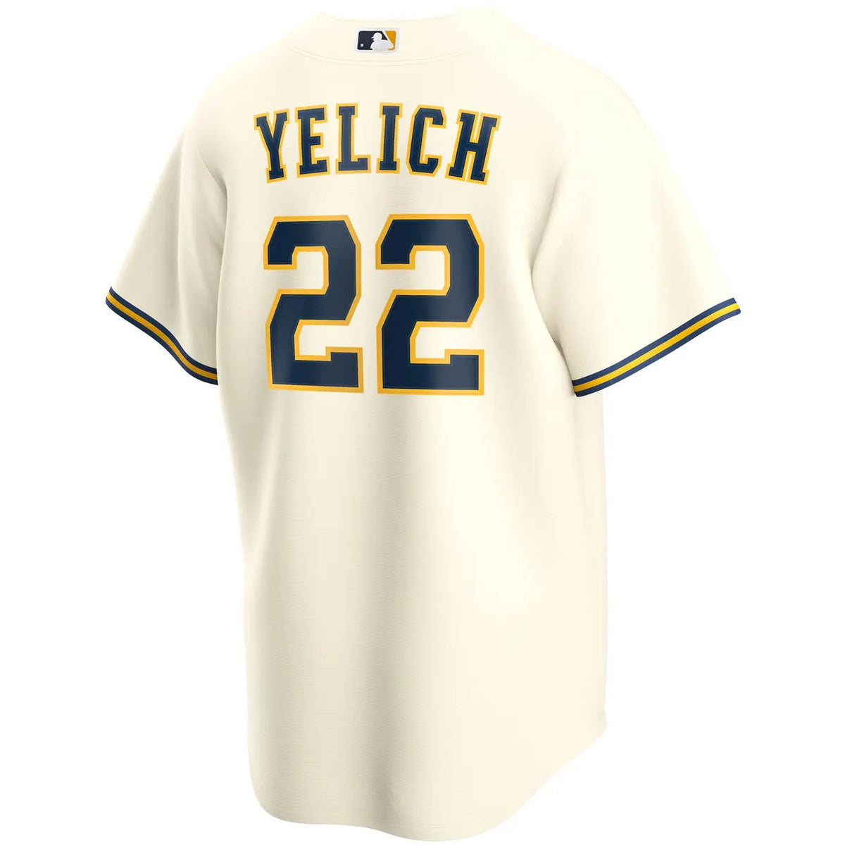 Yelich Brewers Navy Jersey nike - Hình 7