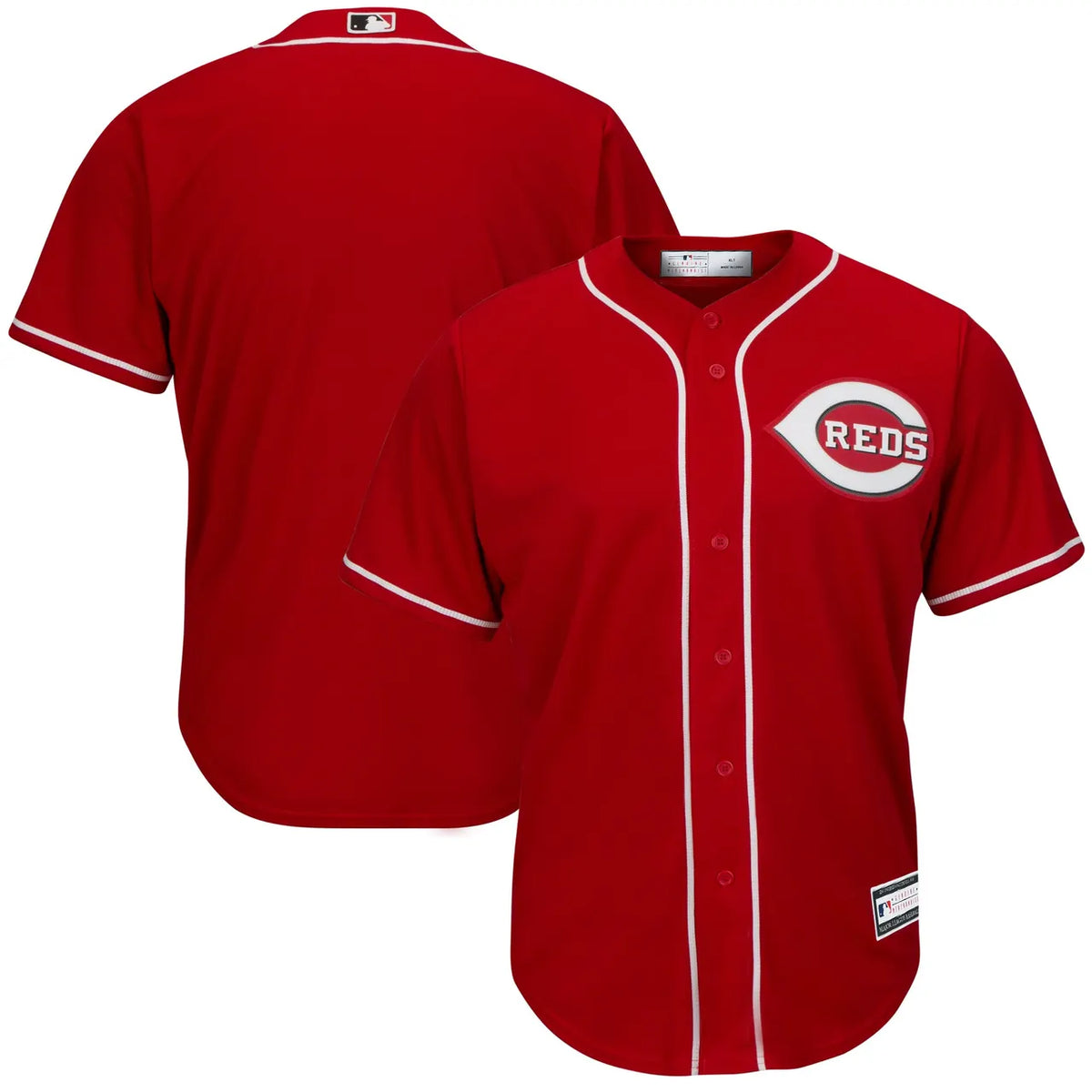 majestic Reds Red Cool Base Jersey
