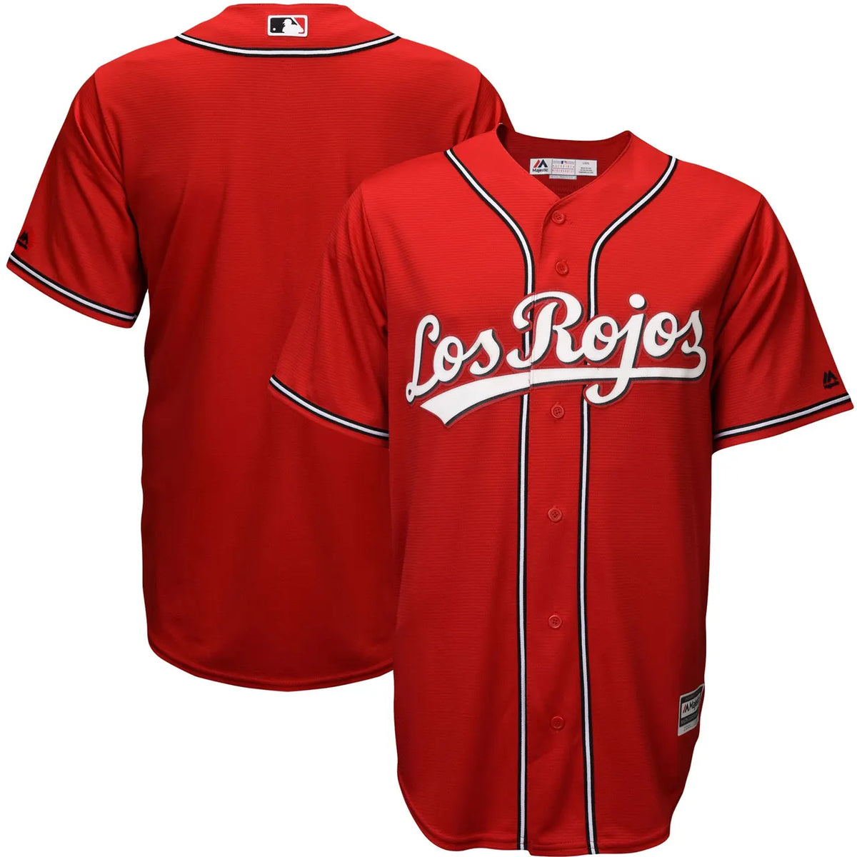 Majestic Los Rojos Red Jersey