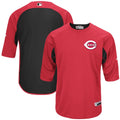 Reds Red 3/4 Sleeve Jersey