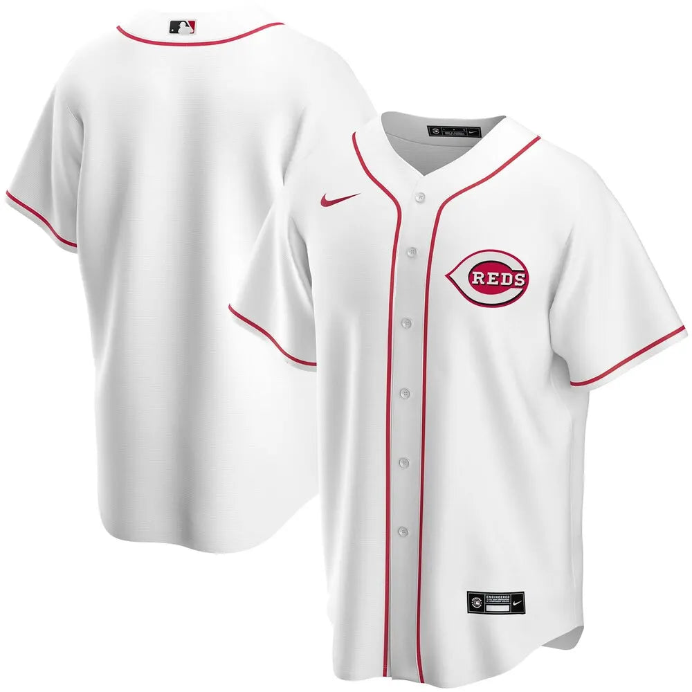 cincinnati Reds White Home Jersey Nike
