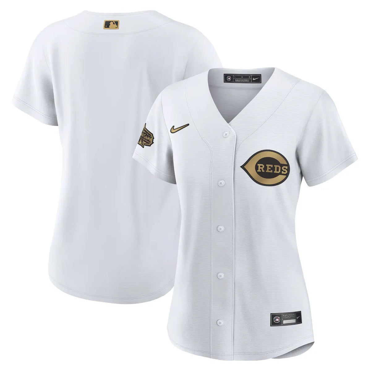 Reds Women's White Jersey