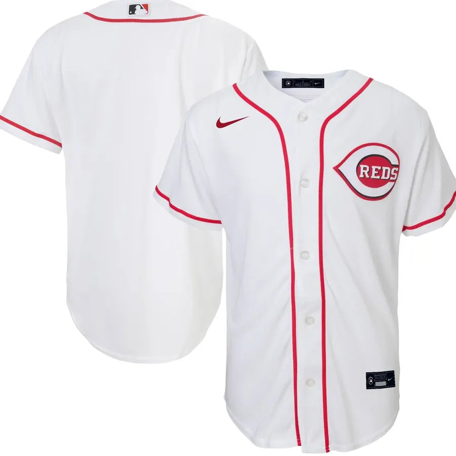 Reds White Home Jersey Nike