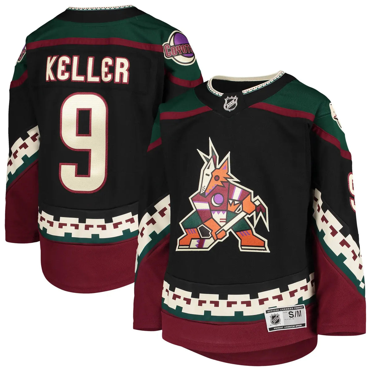 Keller Coyotes Black Jersey