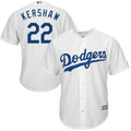 majestic Kershaw #22 Dodgers White Jersey